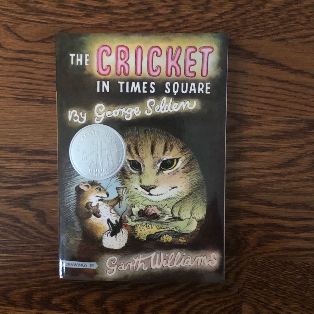 Children’s Book: The Cricket in Times Square NWOT
